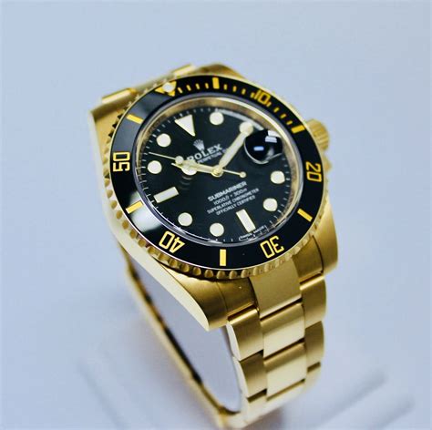 mens rolex solid gold ebay|rolex submariner all gold price.